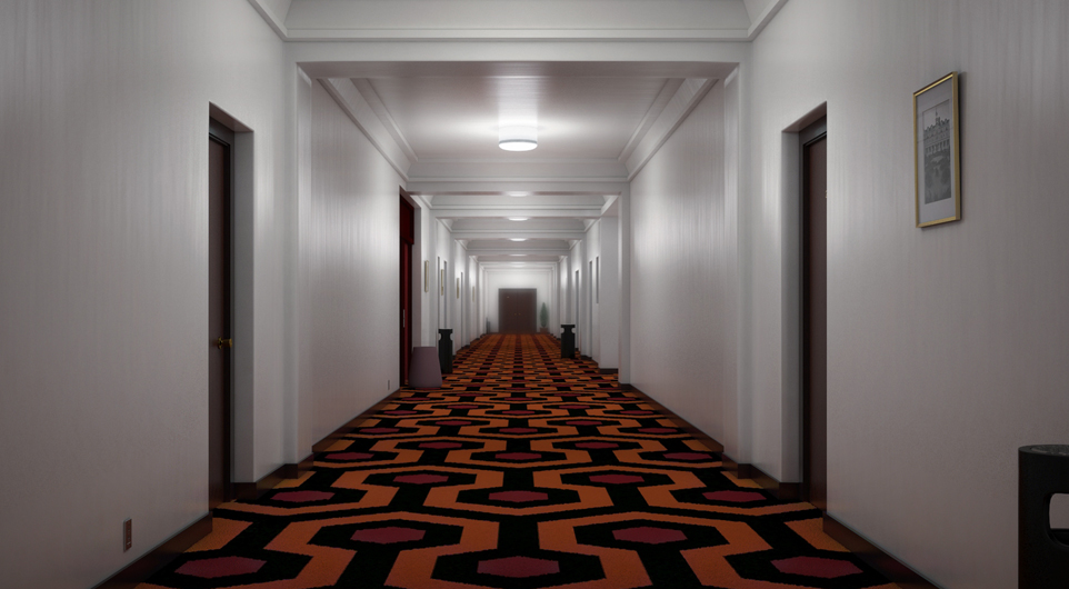 The Shining – 3d Interior of The Overlook Hotel
